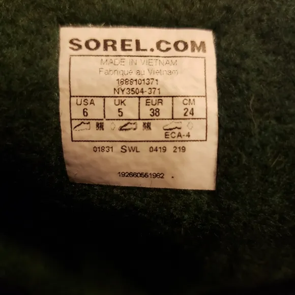 Sorel Snow Boots Size 6
